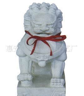 惠安平泉石材雕刻 石雕石狮子的艺术价值与应用场景